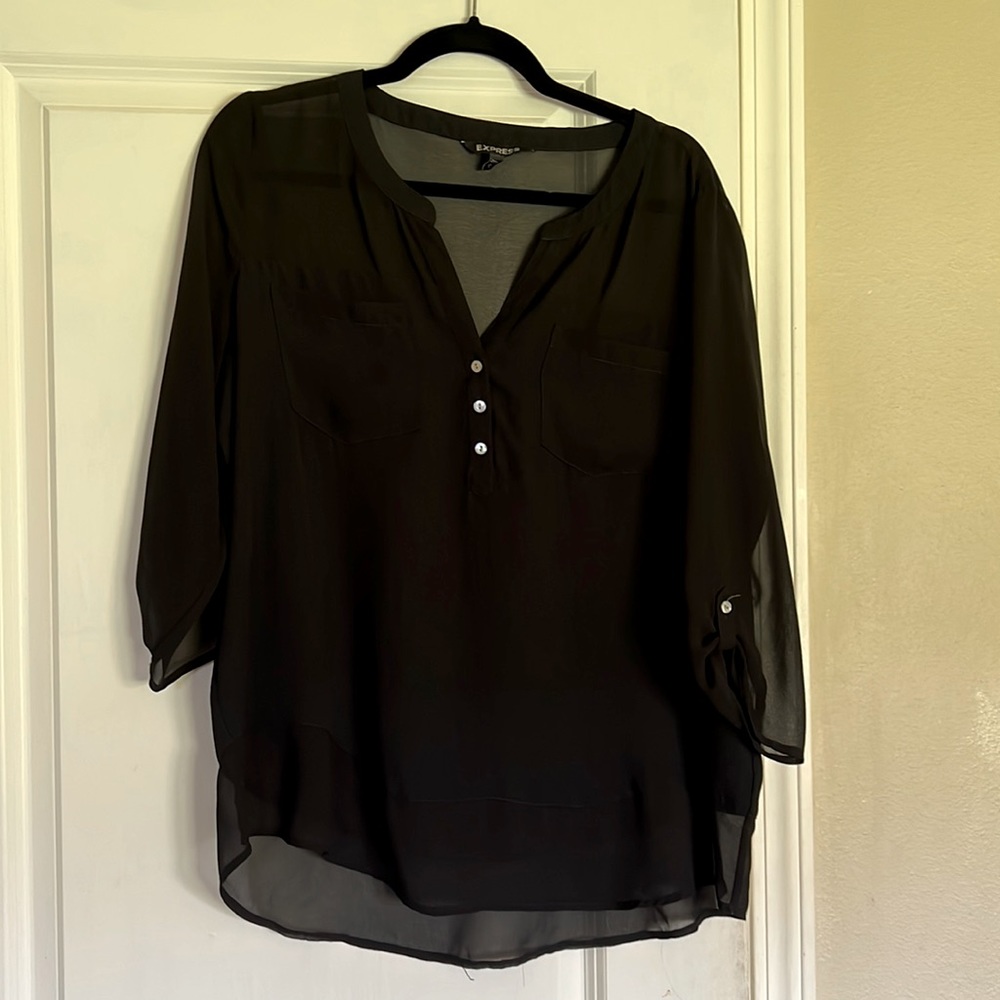 Black Express Top